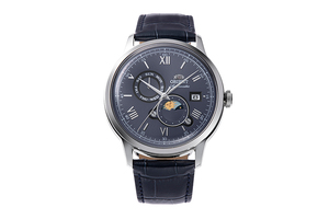 ORIENT: Mechanical Classic Watch, Leather Strap - 41.5mm (RA-AK0806L)