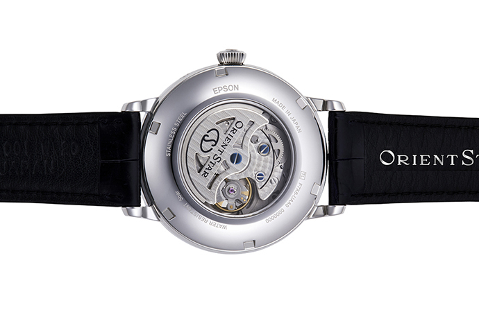 ORIENT STAR: Mechanical Classic Watch, CrocodileLeather Strap - 41mm (RE-AM0002L)