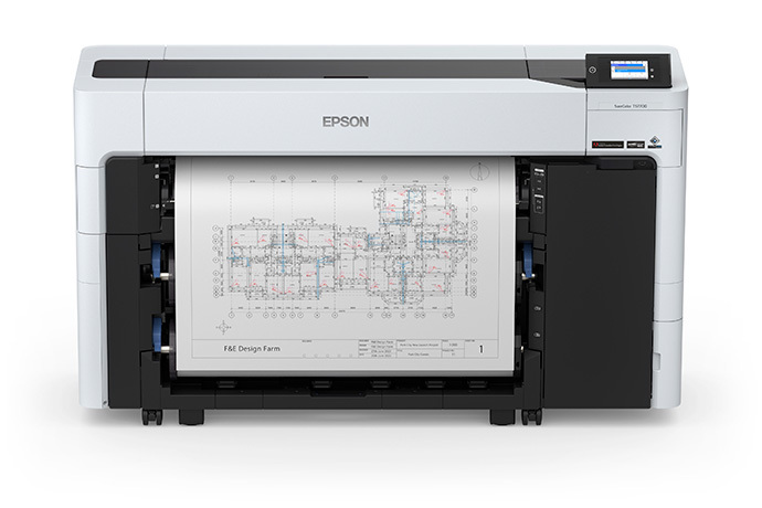 Impresora SureColor T5770DR CAD/Técnica de Doble Rollo y Formato Ancho de 36”