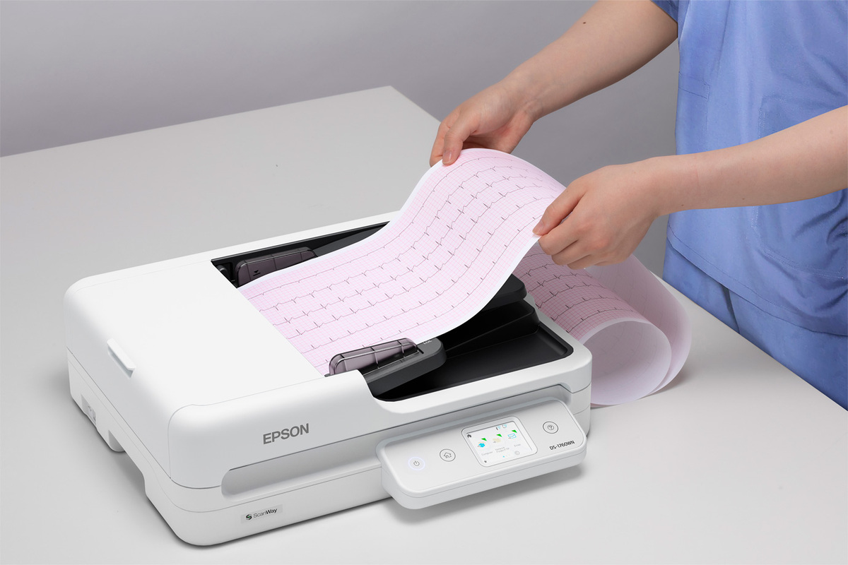 Epson DS-1760WN Network Flatbed Color Duplex Document Scanner with Wireless/Ethernet Connectivity and Auto Document Feeder