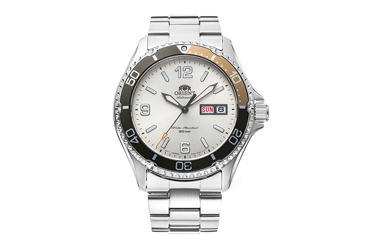 RA-AA0821S | ORIENT: Mechanical Sports Watch, Metal Strap - 41.8mm