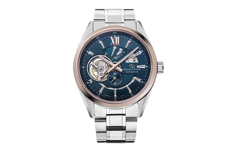 ORIENT STAR: Mechanical Contemporary Watch, Metal Strap - 41.0mm (RE-AV0120L) Limited