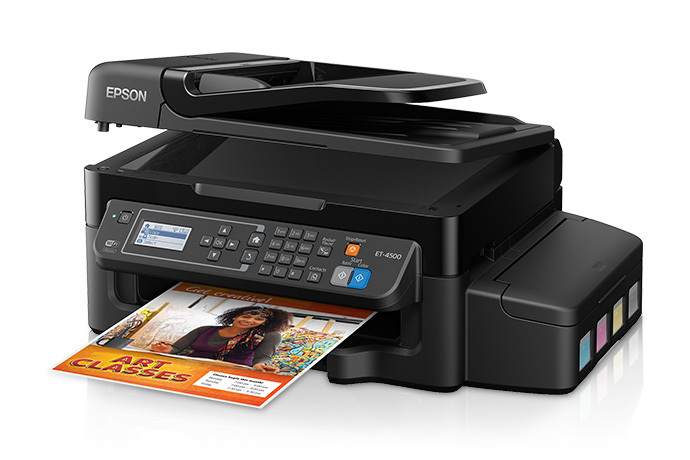  Epson  WorkForce ET 4500 EcoTank All in One Printer 