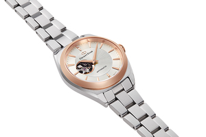 ORIENT STAR: Mecánico Contemporary Reloj, Metal Correa - 30.0mm (RE-ND0101S)