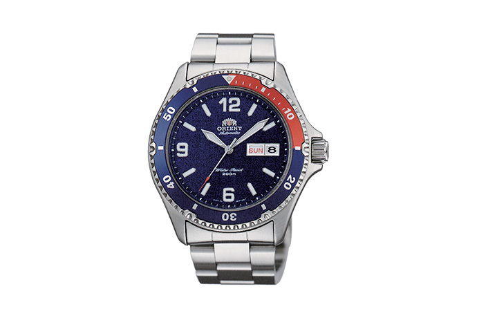 Orient: Mecánico Sports Reloj, Metal Correa - 41.5mm (AA02009D)