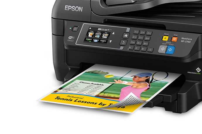 Epson WorkForce WF-2760 All-in-One Printer | Products | Epson US