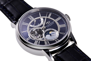 ORIENT STAR: Mechanisch Klassisch Uhr, Krokodilleder Band - 41mm (RE-AM0002L)