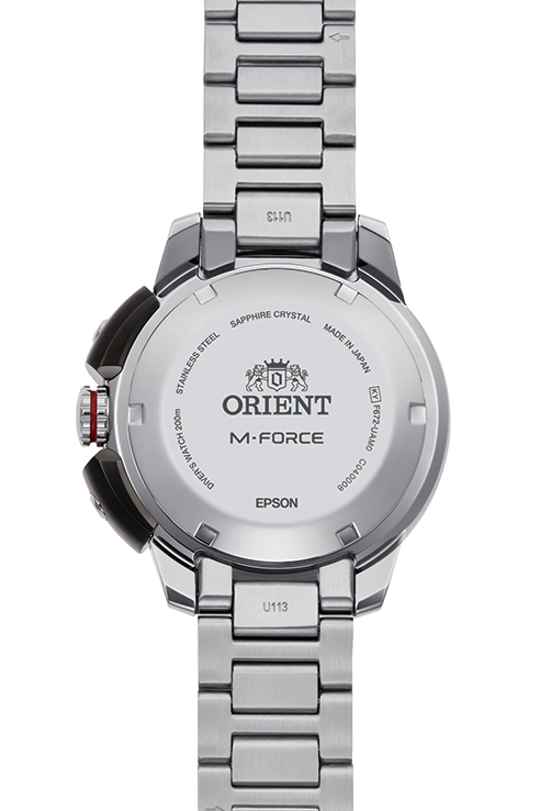 RA-AC0L02R  ORIENT: Mechanical Sports Watch, Metal Strap - 45.0mm