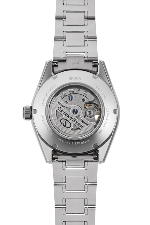 ORIENT STAR: Mecánico Contemporary Reloj, Metal Correa - 41.0mm (RE-AY0001B)
