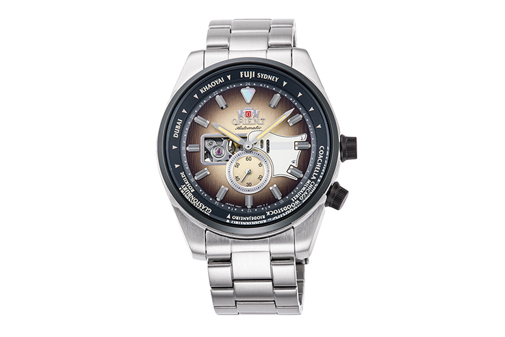 ORIENT: Reloj mecánico Revival con correa metálica – 42.3 mm (RA-AR0303G) edición limitada