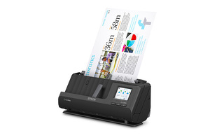 WorkForce ES-C380W Wireless Compact Desktop Document Scanner with Auto Document Feeder