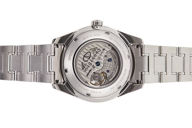 Orient Star: Mecánico Clásico Reloj, Cuero Correa - 38.5mm (AF02001S)