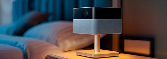 The Lifestudio Flex on a pedestal
