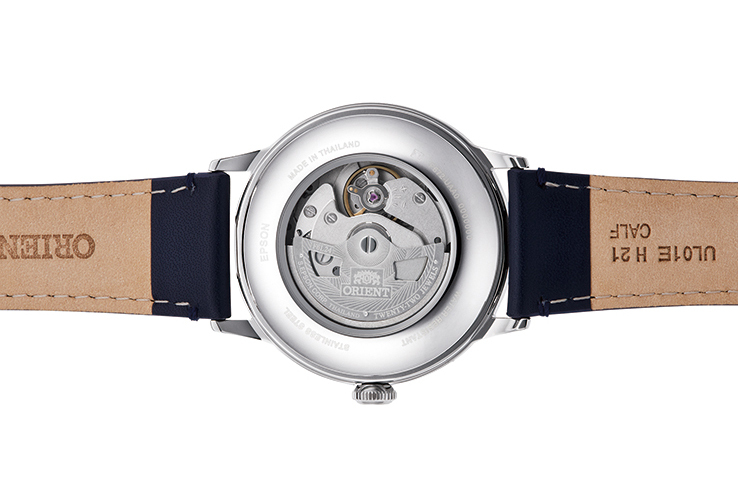 ORIENT: Mechanical Classic Watch, Leather Strap - 40.5mm (RA-AC0021L)