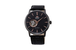 ORIENT: Mechanical Contemporary Watch, Leather Strap - 41.0mm (AG02001B)