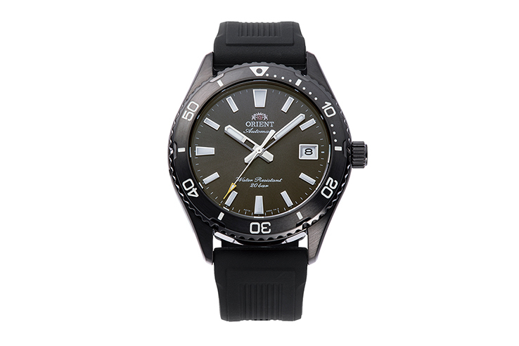 ORIENT: Mechanical Sports Watch, Silicon Strap - 39.9mm  (RA-AC0Q10N)