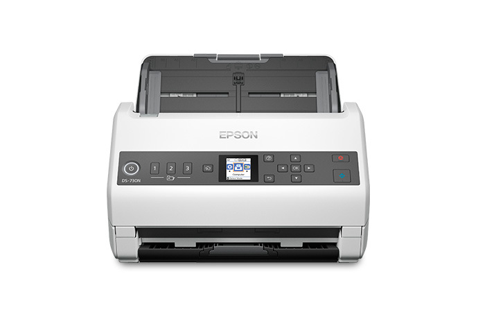 Escáner Epson Ds-730n De Mesa Adf Doble Cara Red Y Usb 2.0 Color