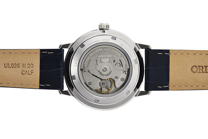 ORIENT: Mechanical Contemporary Watch, Leather Strap - 40.0mm (RA-AC0E04L)