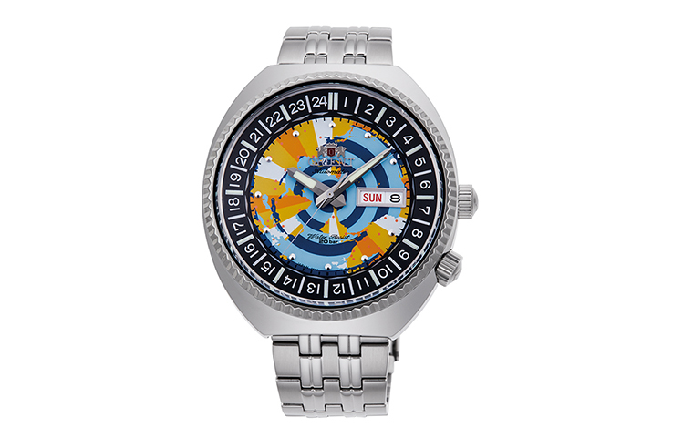 ORIENT: Zegarek mechaniczny Revival, metalowa bransoleta – 43,5 mm (RA-AA0E04Y)