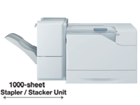 1,000-Sheets Staple / Stacker Unit