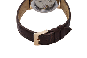 ORIENT: Mechanical Contemporary Watch, Leather Strap - 36.5mm (RA-AK0005Y)