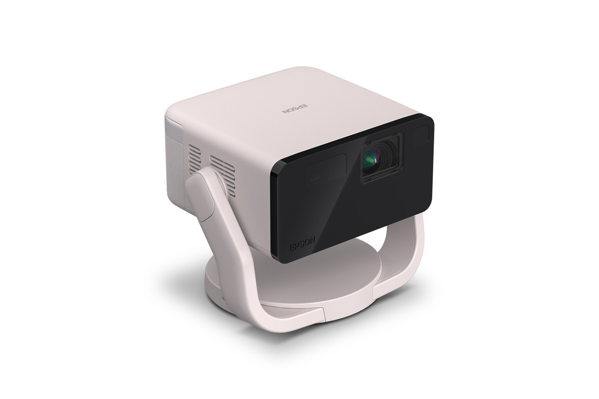 Epson EpiqVision Mini EF22 Portable Smart Laser Projector – Quartz Rose
