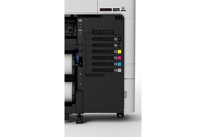 Impresora de gran formato SureColor P8570DL de rollo doble y 44 pulgadas con sistema de paquete de tinta de 1,6 L de alta capacidad