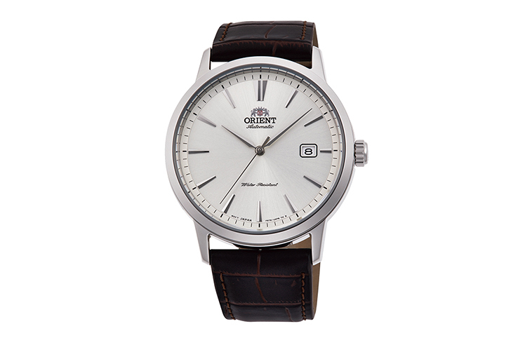 ORIENT: Mechanical Contemporary Watch, Leather Strap - 41.6mm (RA-AC0F07S)