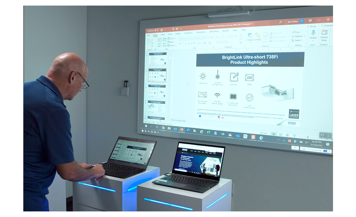 Aplicación iProjection Epson Ecuador