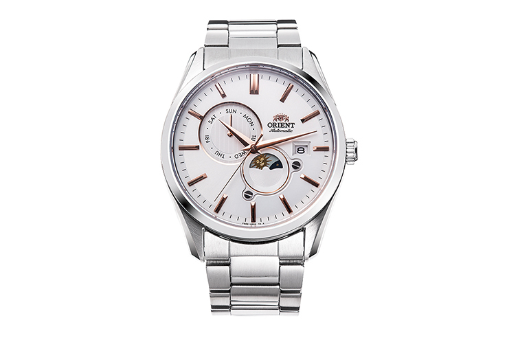 ORIENT: Mechanical Contemporary Watch, Metal Strap - 41.5mm (RA-AK0306S)