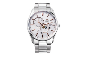 ORIENT: Mechanical Contemporary Watch, Metal Strap - 41.5mm (RA-AK0306S)