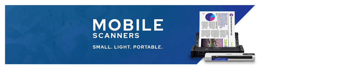 Mobile Scanners | Small. Light. Portable.