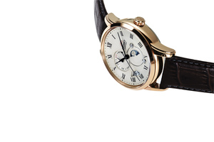 ORIENT: Mechanical Classic Watch, Leather Strap - 42.5mm (RA-AK0007S)