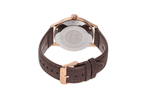 ORIENT: Mechanical Classic Watch, Synthetic leather Strap - 42.0mm (RA-AC0P04Y)