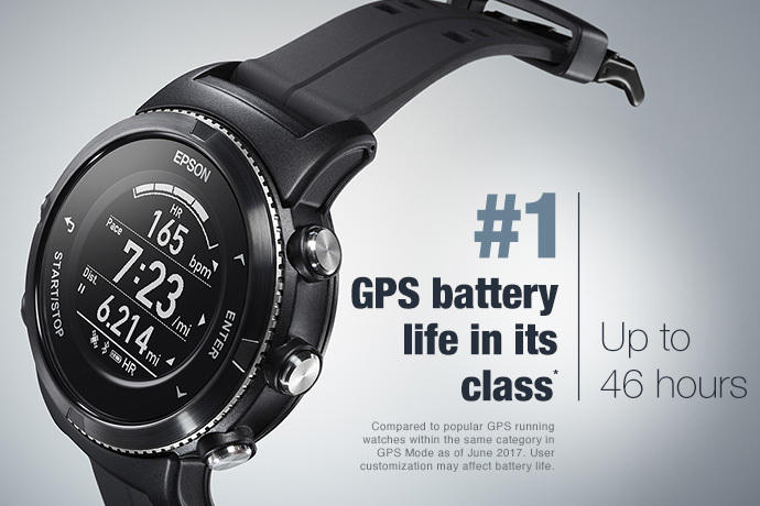 gps watch with longest battery life