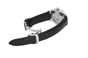 ORIENT STAR: Mechanical Classic Watch, Crocodile Strap - 38.8mm (RE-AZ0002S)