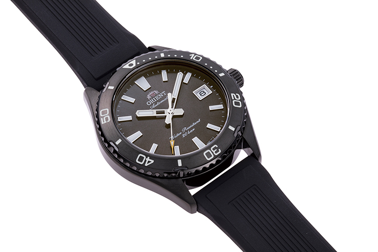 ORIENT: Mechanical Sports Watch, Silicon Strap - 39.9mm  (RA-AC0Q10N)