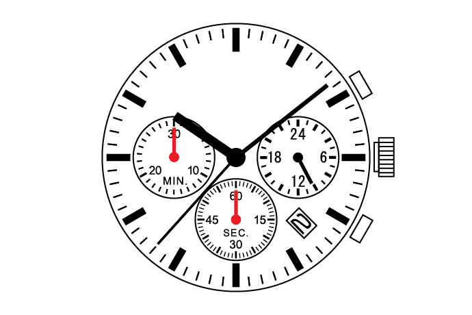 MUSCLE MOVEMENT  Chronograph  VR32