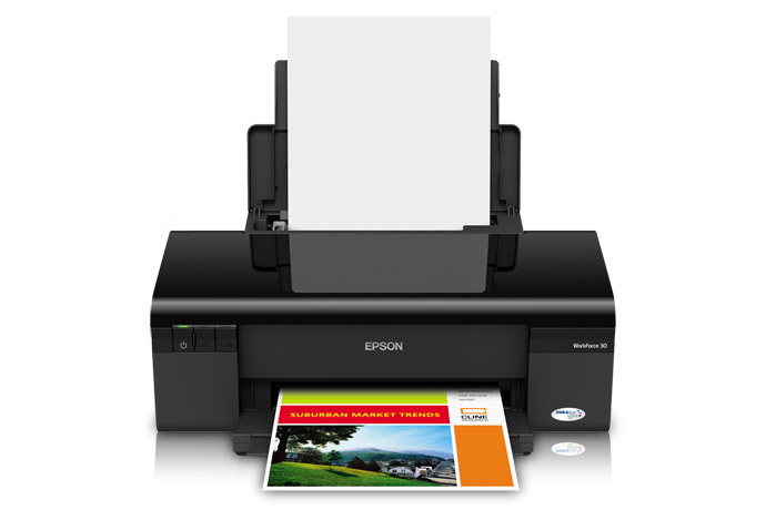 PC/タブレット その他 C11CA19201 | Epson WorkForce 30 Inkjet Printer | Inkjet | Printers 