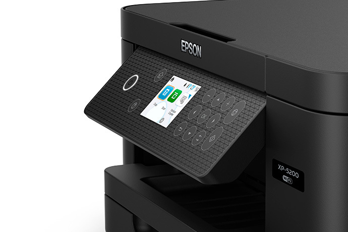 Expression Home XP-5200 Wireless Colour Inkjet All-in-One Printer with Scan and Copy - Certified ReNew