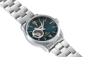 Orient Star: Mecánico Clásico Reloj, Piel de cocodrilo Correa - 39.0mm (DX02002S)