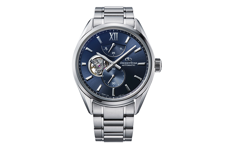 ORIENT STAR: Mechanical Contemporary M34 Watch, Metal Strap - 40.0mm (RE-BY0010L) 