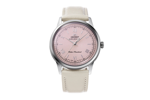 ORIENT: Quartz Classic Watch, Synthetic leather Strap - 38.4mm (RA-WK0005P)