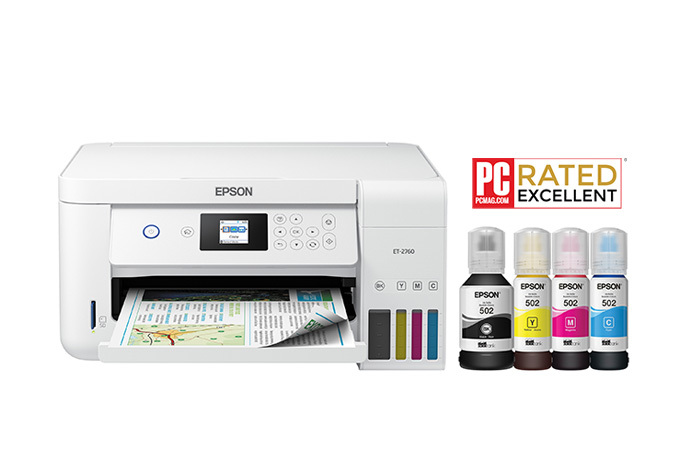 Epson ET-2756 Installation, Configuration, Test and Review 