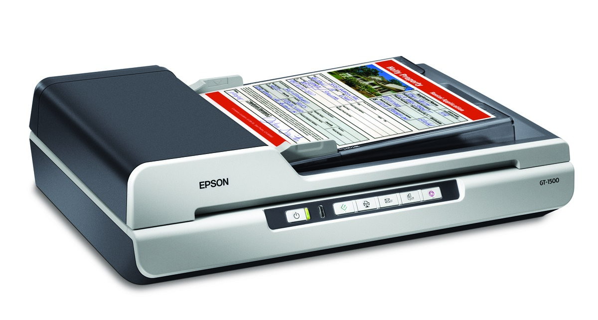 Epson GT-1500 Flatbed Document Scanner with ADF
