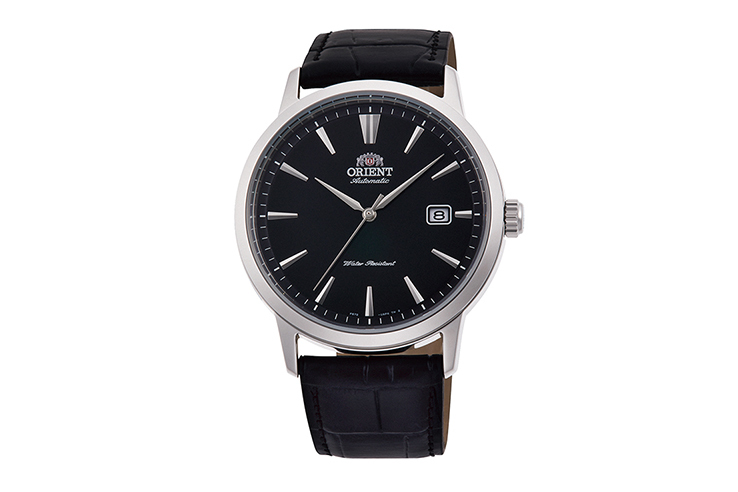 ORIENT: Mechanical Contemporary Watch, Leather Strap - 41.6mm (RA-AC0F05B)