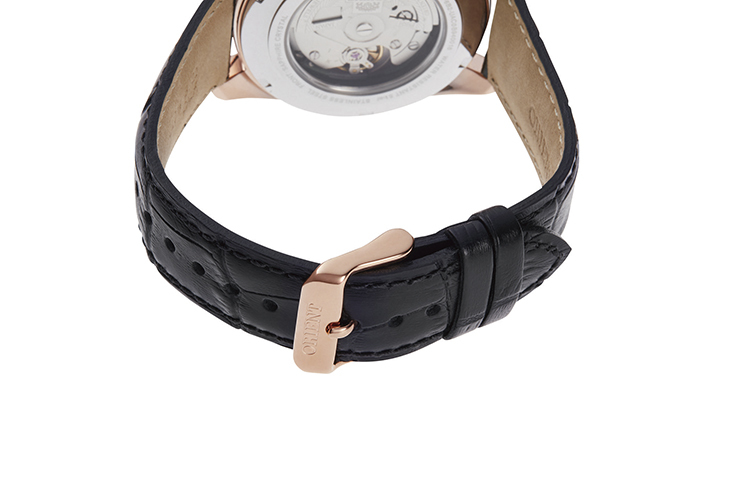 ORIENT: Mechanical Contemporary Watch, Leather Strap - 41.5mm (RA-AK0309B)