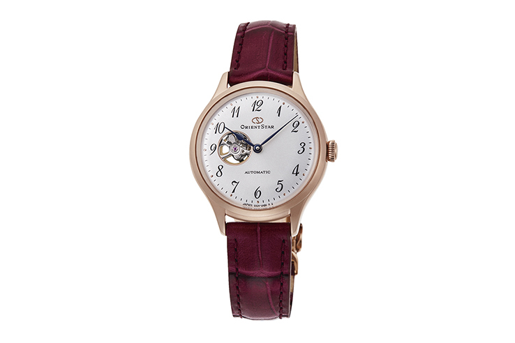 ORIENT STAR: Mechanical Classic Watch, Leather Strap - 30.5mm (RE-ND0006S)