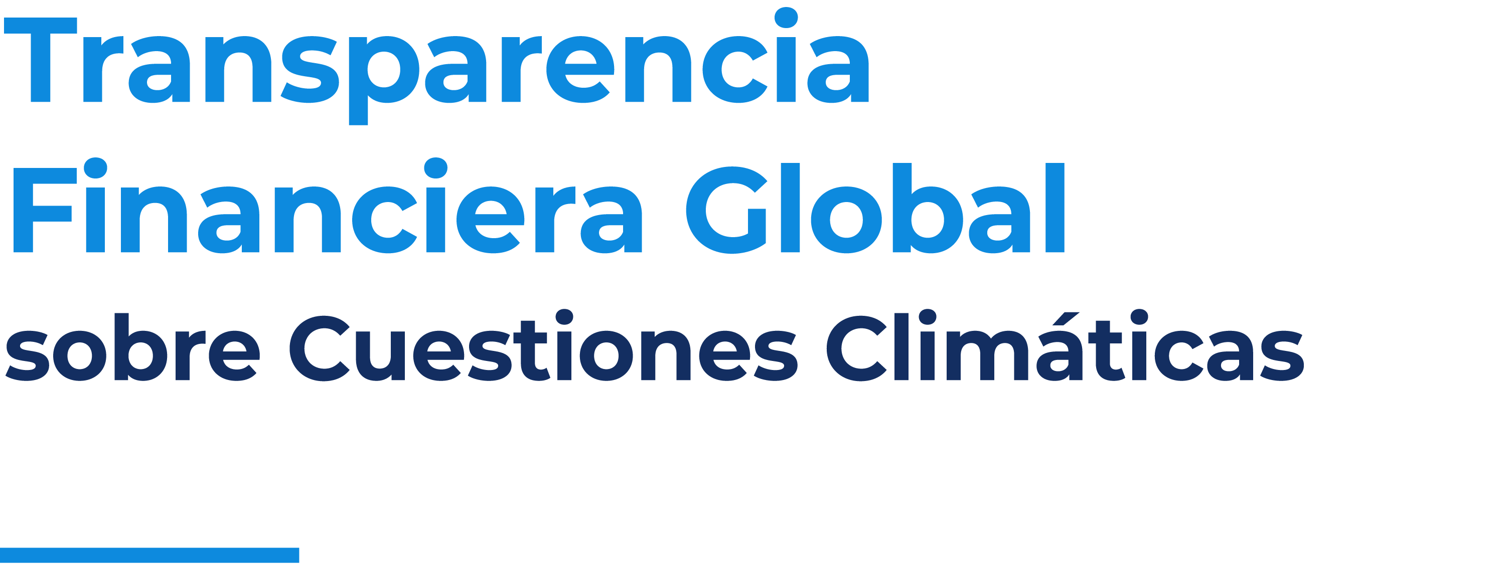 Global Climate-related Financial Disclosure