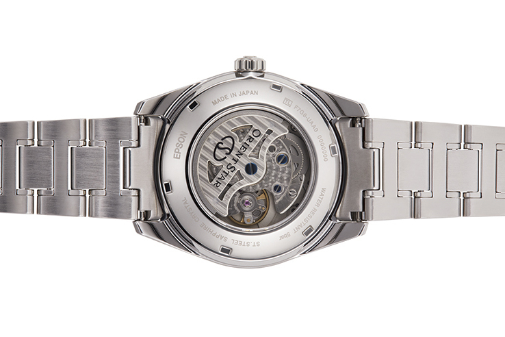ORIENT STAR: Mechanical Contemporary Watch, Metal Strap - 40.0mm (RE-HK0001S)